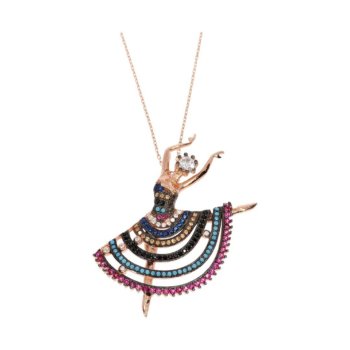 Colier model balerina din argint 925 NRAZ0002MC