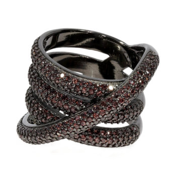 Inel din argint 925 RRAZ0002BLACK